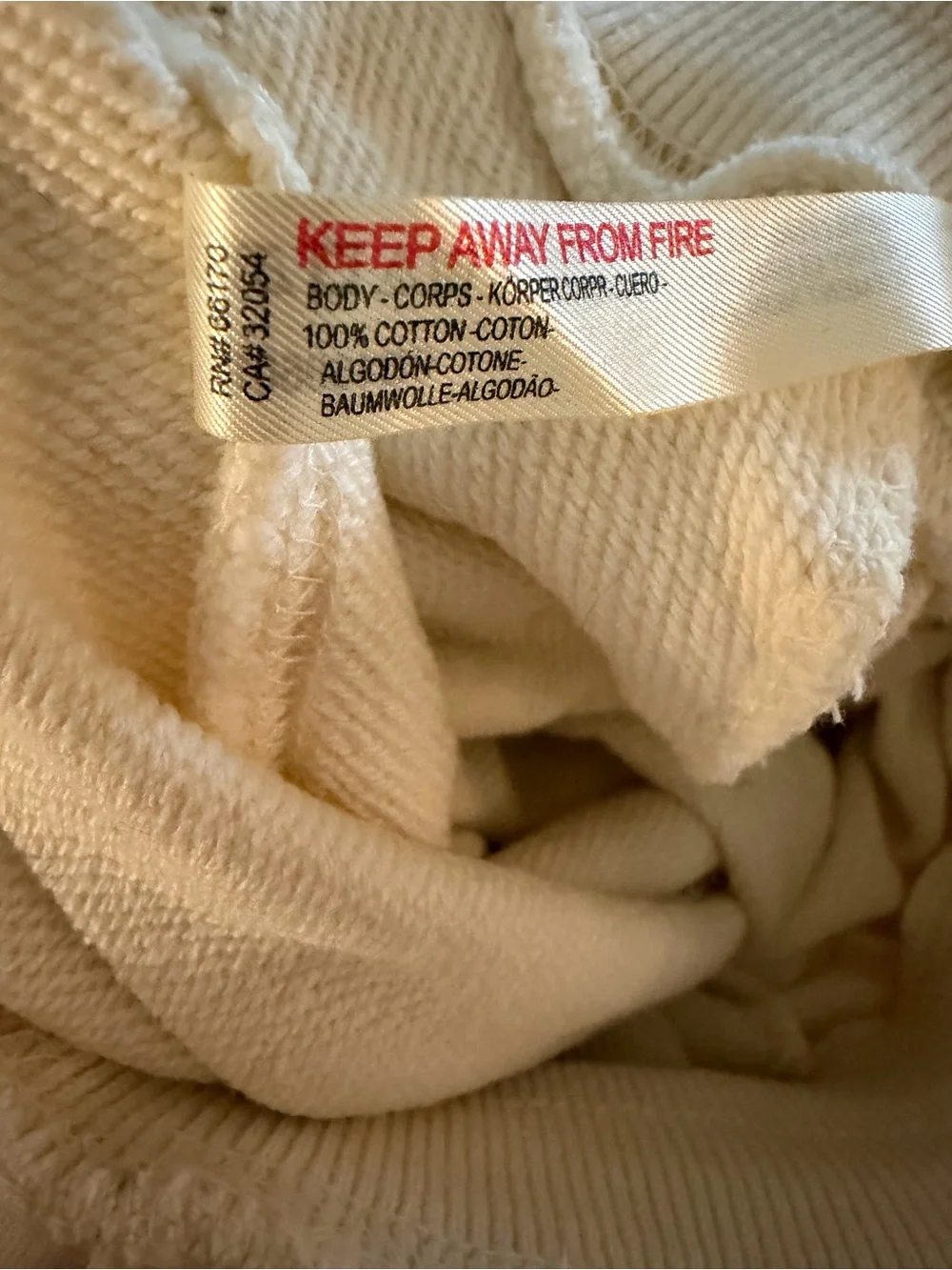 FP Movement Throw and Go Onesie Cream XS - Picture 13 of 16